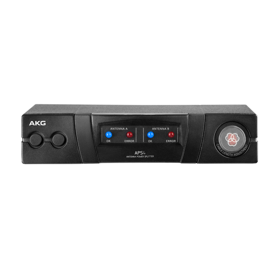 APS4/NONE ANTENNA POWER SPLITTER APS4/NONE ANTENNA POWER SPLITTER